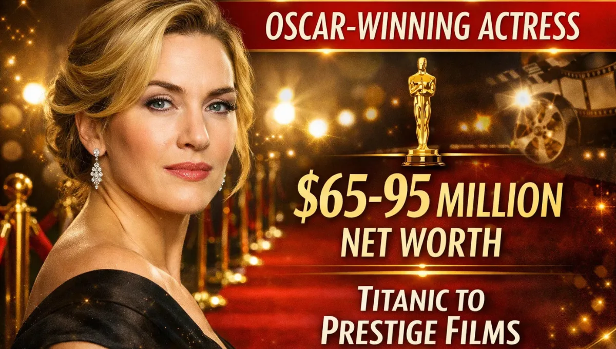 Kate Winslet Net Worth 2026: $65-95 Million Built on Titanic Success and Prestige Filmmaking