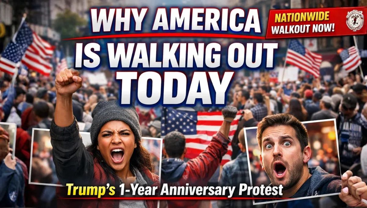 Why America Is Walking Out Today: My Thoughts on the Free America Walkout and Trump's One-Year Anniversary